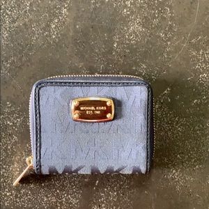 Navy Blue Michael Korda Wallet